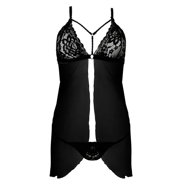 Schwarzes Chemise Maya von Anais Apparel Luxury Lingerie | Fesselliebe.de