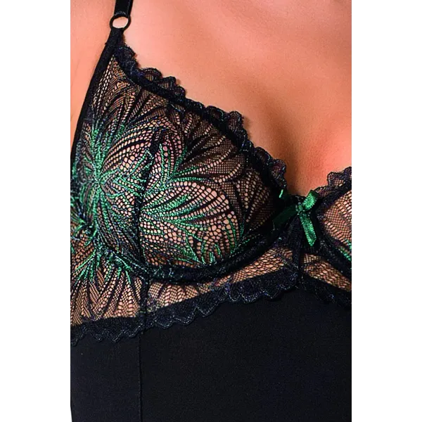 Schwarzes Corset Floris von Passion | Fesselliebe.de