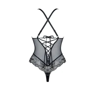 Schwarz/goldener Body Hortense von Demoniq Magnetic Collection