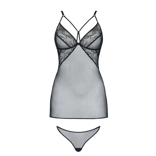 Schwarzes Minikleid Lucette von Demoniq Magnetic Collection | Fesselliebe.de