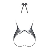 Schwarz/goldener Body Melissa von Demoniq Magnetic Collection | Fesselliebe.de