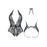Schwarz/goldener Body Melissa von Demoniq Magnetic Collection | Fesselliebe.de