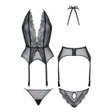 Schwarz/goldenes Gorset Penelope von Demoniq Magnetic Collection | Fesselliebe.de