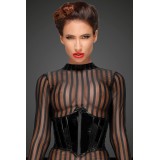 Klassisches Kleid aus weichem und elastischen Tüll F182 von Noir Handmade Decadence Collection | Fesselliebe.de