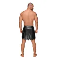 Ecoleather Gladiator Rock mit PVC Zierfalten H053 von Noir Handmade Decadence Collection