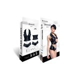 Schwarzes Set Eva von Demoniq Hard Candy Collection | Fesselliebe.de