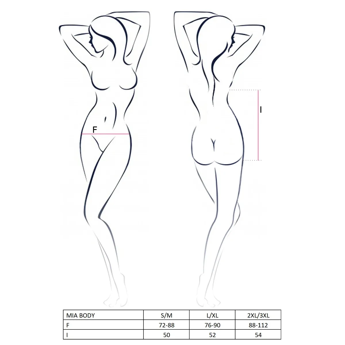 Ecru Body Mia von Passion | Fesselliebe.de