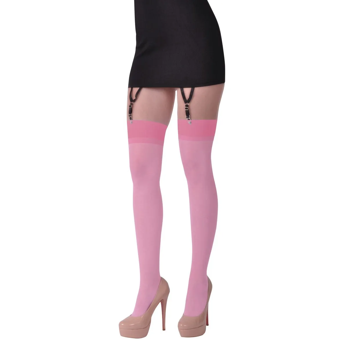 Rosa Strümpfe Vanessa von Legg Story | Fesselliebe.de