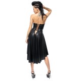 Schwarzes Kleid DE438 von Demoniq Hard Candy Collection | Fesselliebe.de