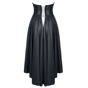 Schwarzes Kleid DE438 von Demoniq Hard Candy Collection