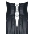 Schwarzes Kleid DE438 von Demoniq Hard Candy Collection
