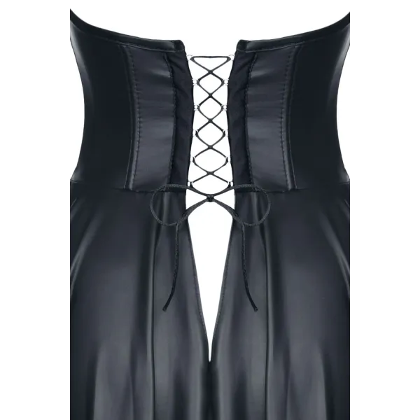 Schwarzes Kleid DE438 von Demoniq Hard Candy Collection | Fesselliebe.de