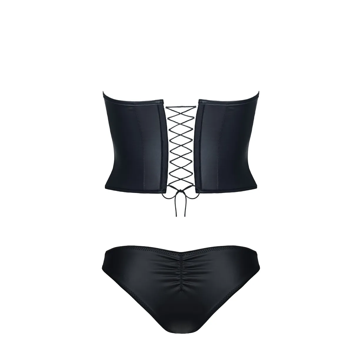 Schwarzes Set DE453 von Demoniq Hard Candy Collection | Fesselliebe.de