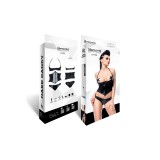 Schwarzes Set DE448 von Demoniq Hard Candy Collection | Fesselliebe.de