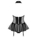 859-COR-1 Corsage schwarz von Obsessive