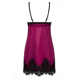 861-CHE-5 Chermise magenta von Obsessive