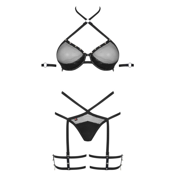 858-Set-1 Set schwarz von Obsessive | Fesselliebe.de