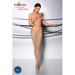 Ouvert Strumpfhose TI OPEN 005 beige von Passion Erotic Line | Fesselliebe.de