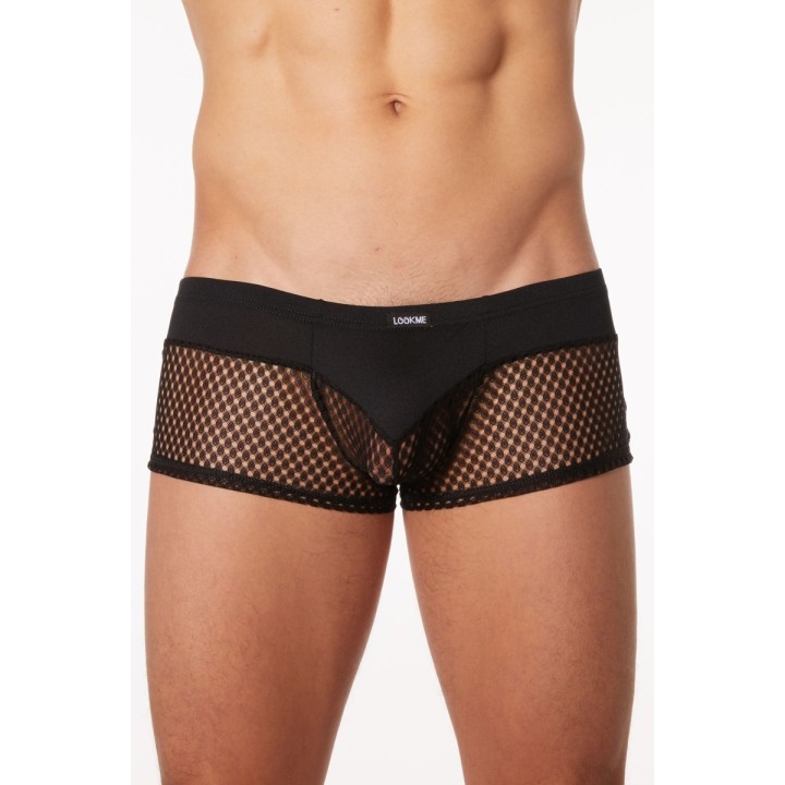 Schwarzer Herren Boxer Jump Street 21-67 von Look Me | Fesselliebe.de