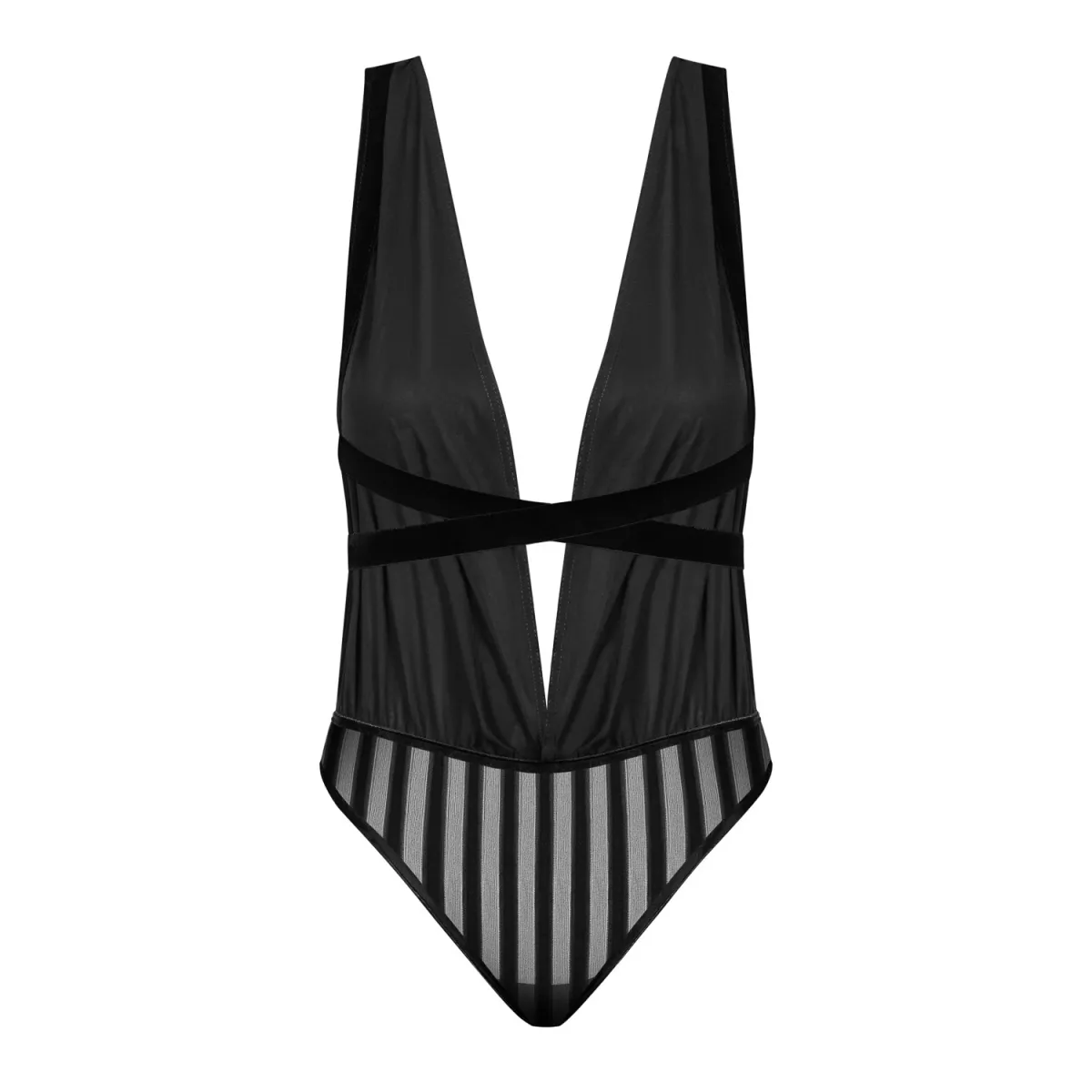 Damen Tüll Body 1618 von Petite Noir | Fesselliebe.de