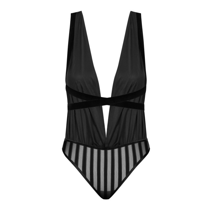 Damen Tüll Body 1618 von Petite Noir | Fesselliebe.de