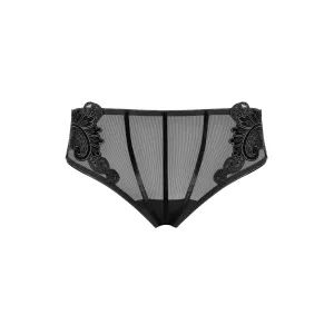 Damen Tüll Slip mit Stickerei 1818 von Petite Noir | Fesselliebe.de