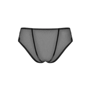 Damen Tüll Slip mit Stickerei 1818 von Petite Noir