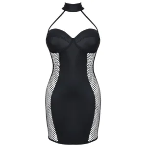 Schwarzes Minikleid DDFeme001 von Demoniq Dark Desire Collection