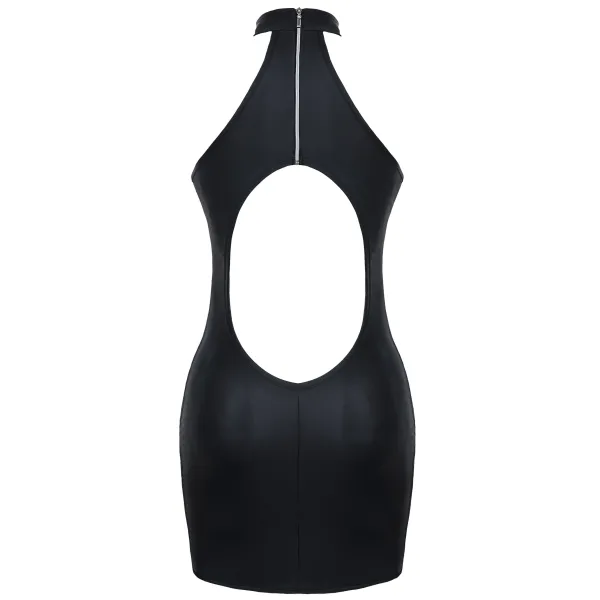 Schwarzes Minikleid DDFeme001 von Demoniq Dark Desire Collection | Fesselliebe.de