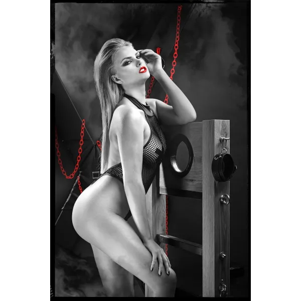 Schwarzer Body DDHarmonia001 von Demoniq Dark Desire Collection | Fesselliebe.de