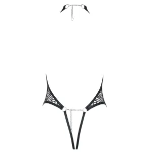 Schwarzer Body DDHarmonia001 von Demoniq Dark Desire Collection