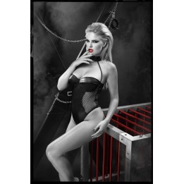 Schwarzer Body DDKeto001 von Demoniq Dark Desire Collection | Fesselliebe.de