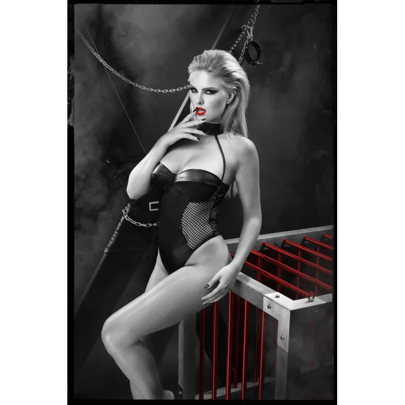 Schwarzer Body DDKeto001 von Demoniq Dark Desire Collection | Fesselliebe.de