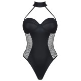 Schwarzer Body DDKeto001 von Demoniq Dark Desire Collection | Fesselliebe.de