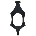 Schwarzer Body DDKeto001 von Demoniq Dark Desire Collection