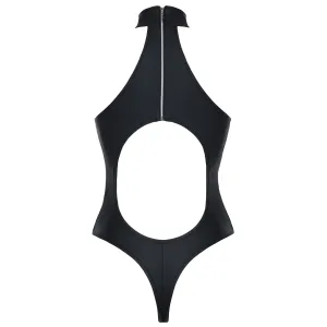 Schwarzer Body DDKeto001 von Demoniq Dark Desire Collection