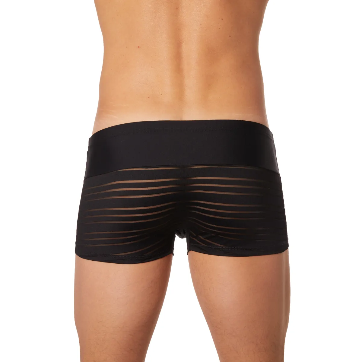 Schwarze Herren Boxer Short 2906-67 von Look Me | Fesselliebe.de