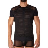 Schwarzes Herren T-Shirt 906-81 von Look Me | Fesselliebe.de
