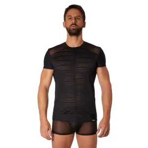 Schwarzes Herren T-Shirt 906-81 von Look Me