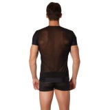 Schwarzes Herren T-Shirt 906-81 von Look Me | Fesselliebe.de