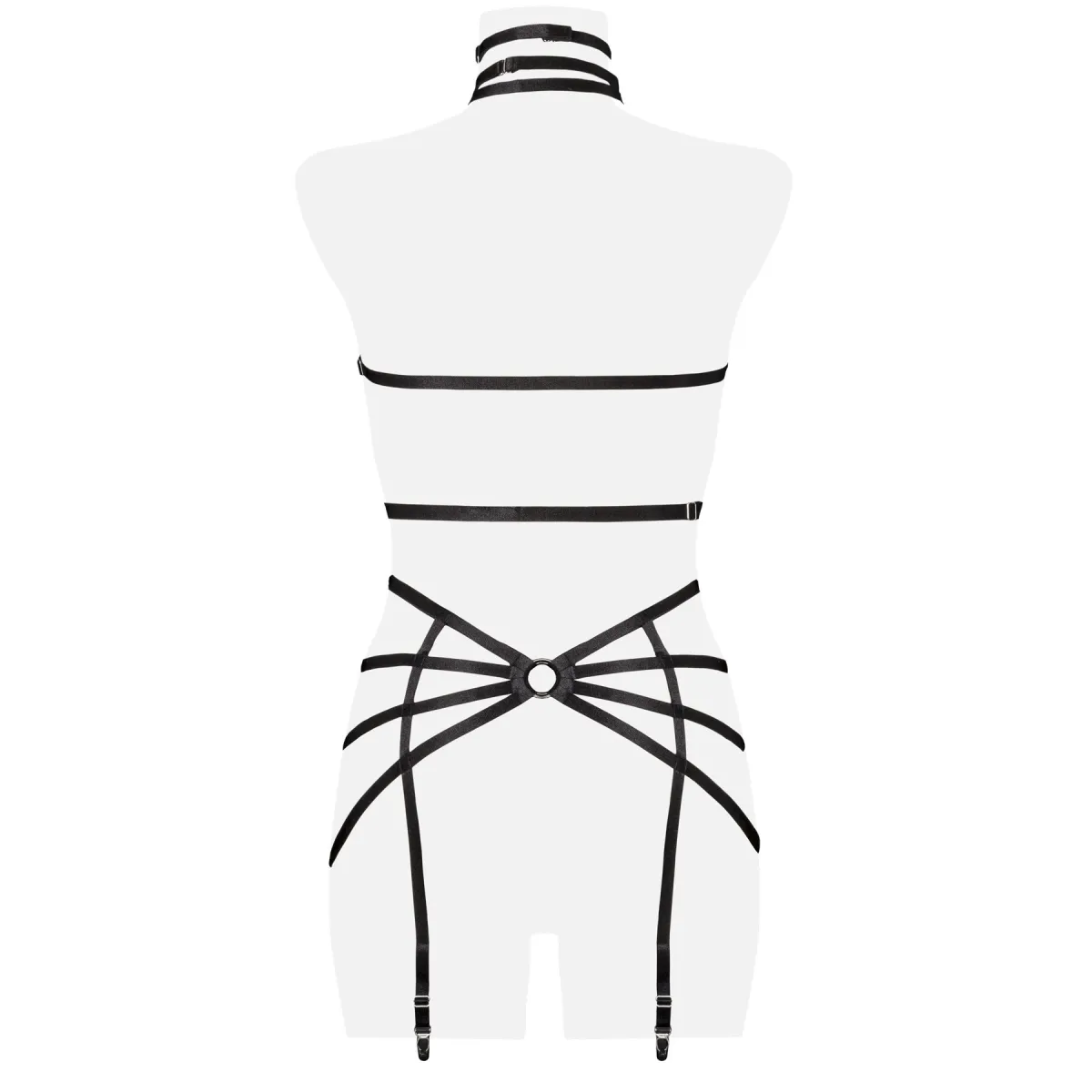 3-teiliges Harness Set 15232 von Grey Velvet | Fesselliebe.de