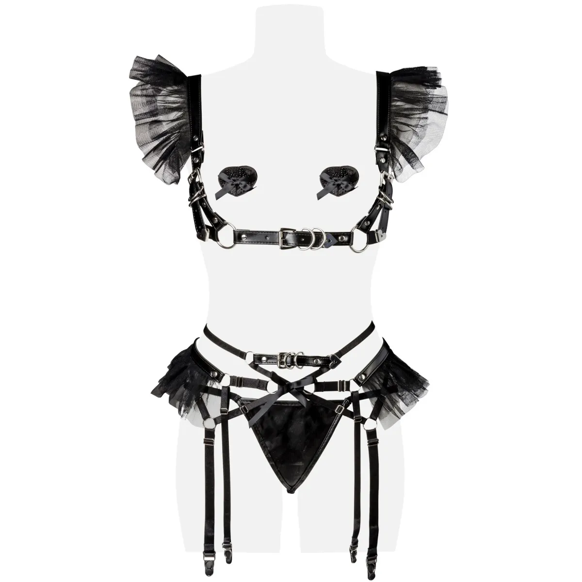 4-teiliges Erotikset 15160 von Grey Velvet | Fesselliebe.de