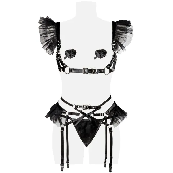 4-teiliges Erotikset 15160 von Grey Velvet | Fesselliebe.de