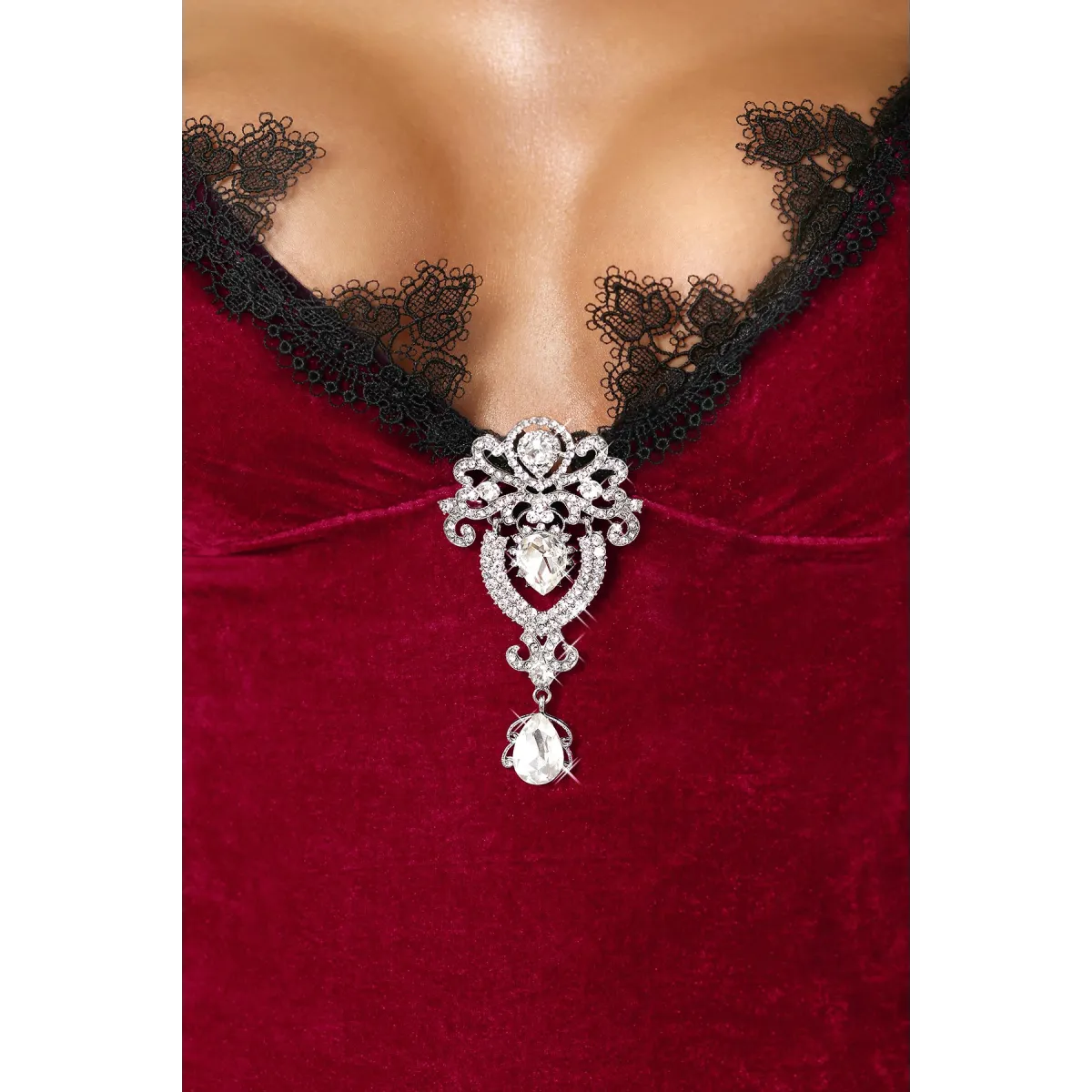 Rotes Gorset Wonderful von Lolitta | Fesselliebe.de