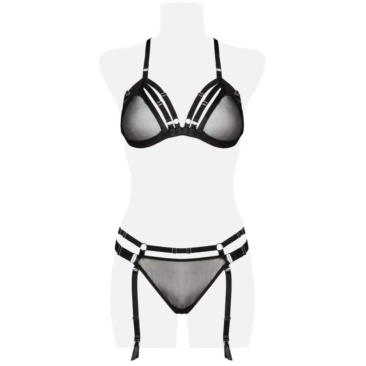 2-teiliges Straps-Bandage-Set 15123 von Grey Velvet | Fesselliebe.de