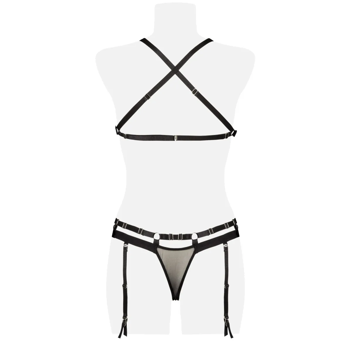 2-teiliges Straps-Bandage-Set 15123 von Grey Velvet | Fesselliebe.de