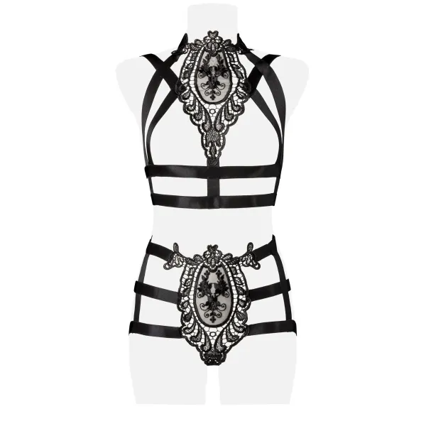 2-teiliges Harness Set 15125 von Grey Velvet | Fesselliebe.de