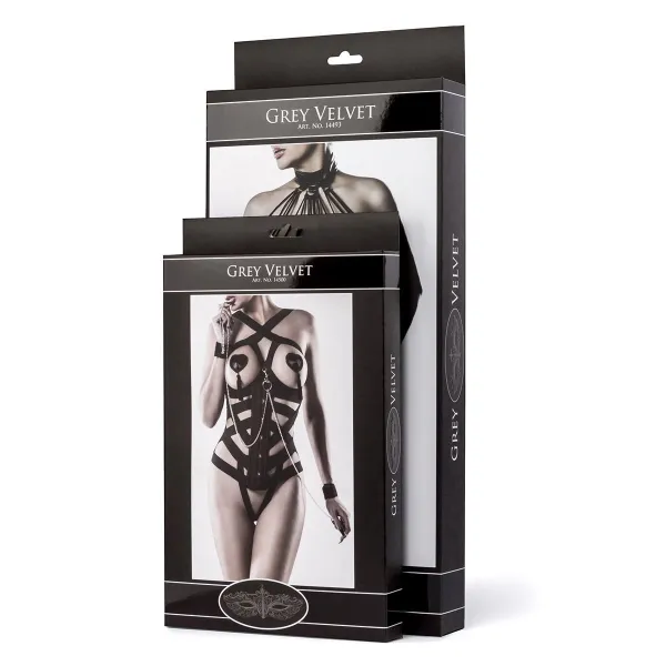 2-teiliges Harness Set 15125 von Grey Velvet | Fesselliebe.de