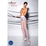 Ouvert Strumpfhose TI OPEN 006 weiß von Passion Erotic Line | Fesselliebe.de