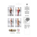 Ouvert Strumpfhose TI OPEN 006 weiß von Passion Erotic Line